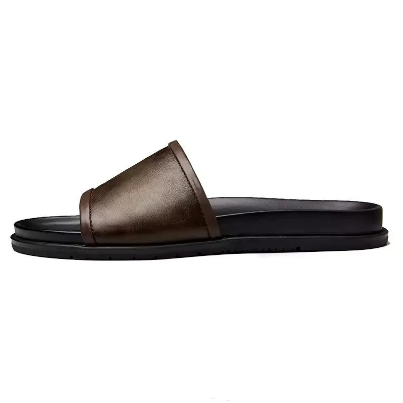 Handmade Extra Soft Leather Slippers- 5505