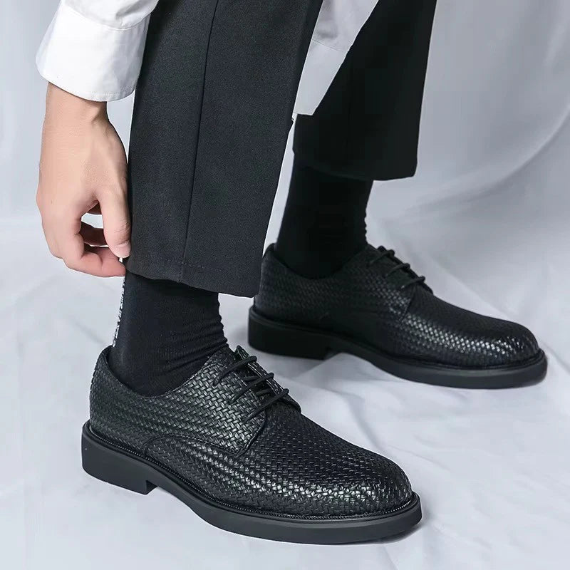 Handmade Oxford Leather Shoes - 11003 CBA