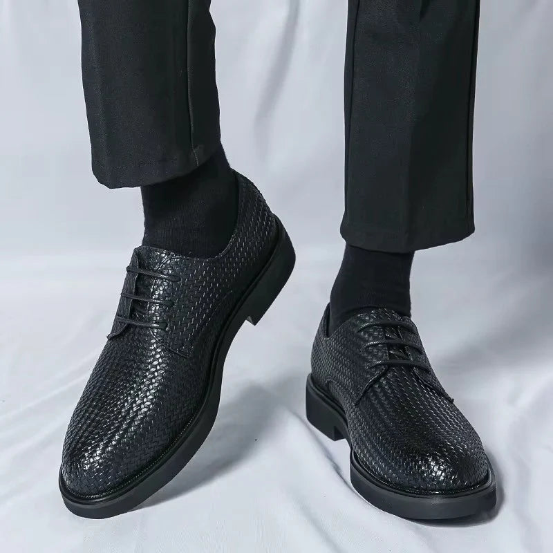 Handmade Oxford Leather Shoes - 11003 CBA