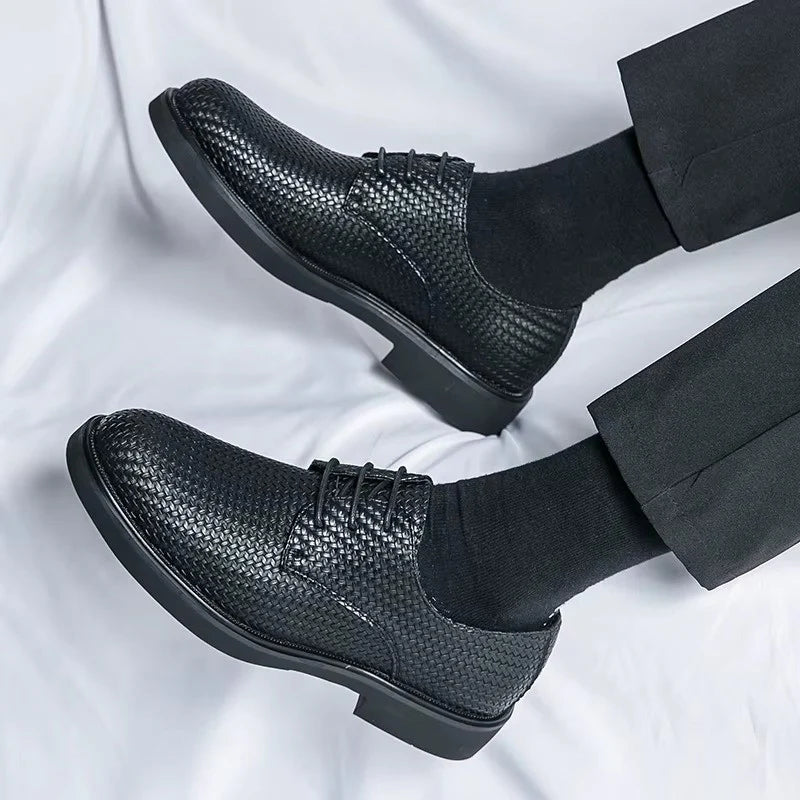 Handmade Oxford Leather Shoes - 11003 CBA