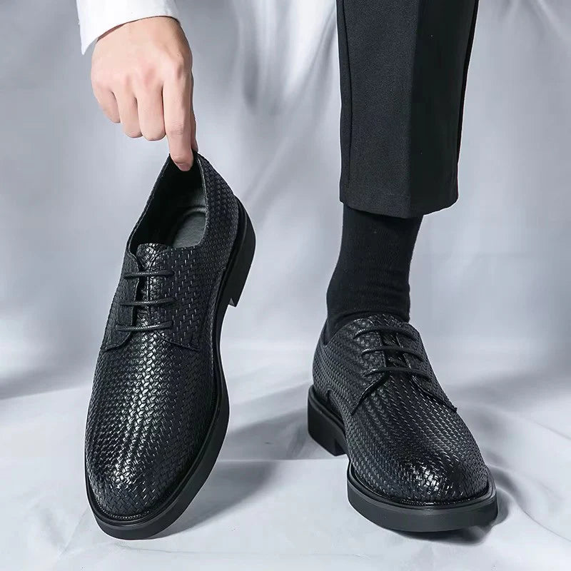 Handmade Oxford Leather Shoes - 11003 CBA