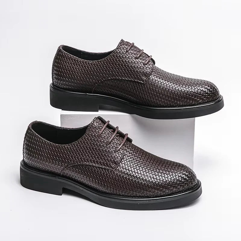 Handmade Oxford Leather Shoes - 11003 CBA