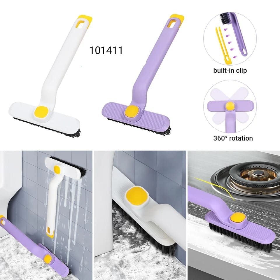 360° Rotating Crevice Cleaning Brush – Multi-Function Deep Cleaner for Hard-to-Reach Gaps | Home, Kitchen & Bathroom Use