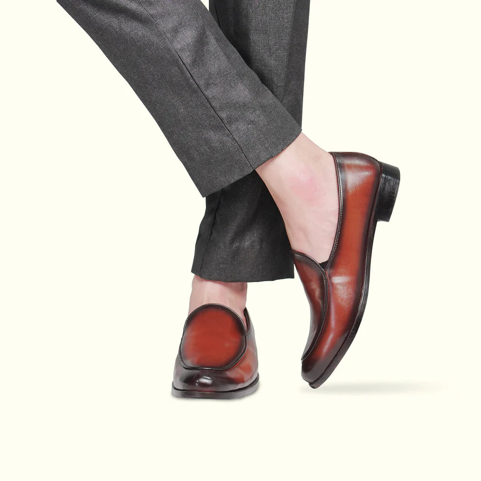 Handmade Men’s Formal leather Pumps Shoes-25040