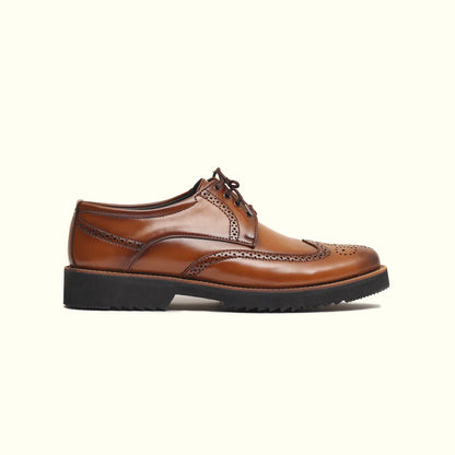 Handmade Men Luxury Brogue Leather Shoes - 25012
