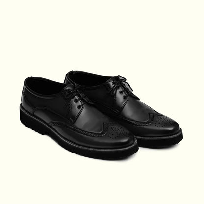 Handmade Men Luxury Brogue Leather Shoes - 25012