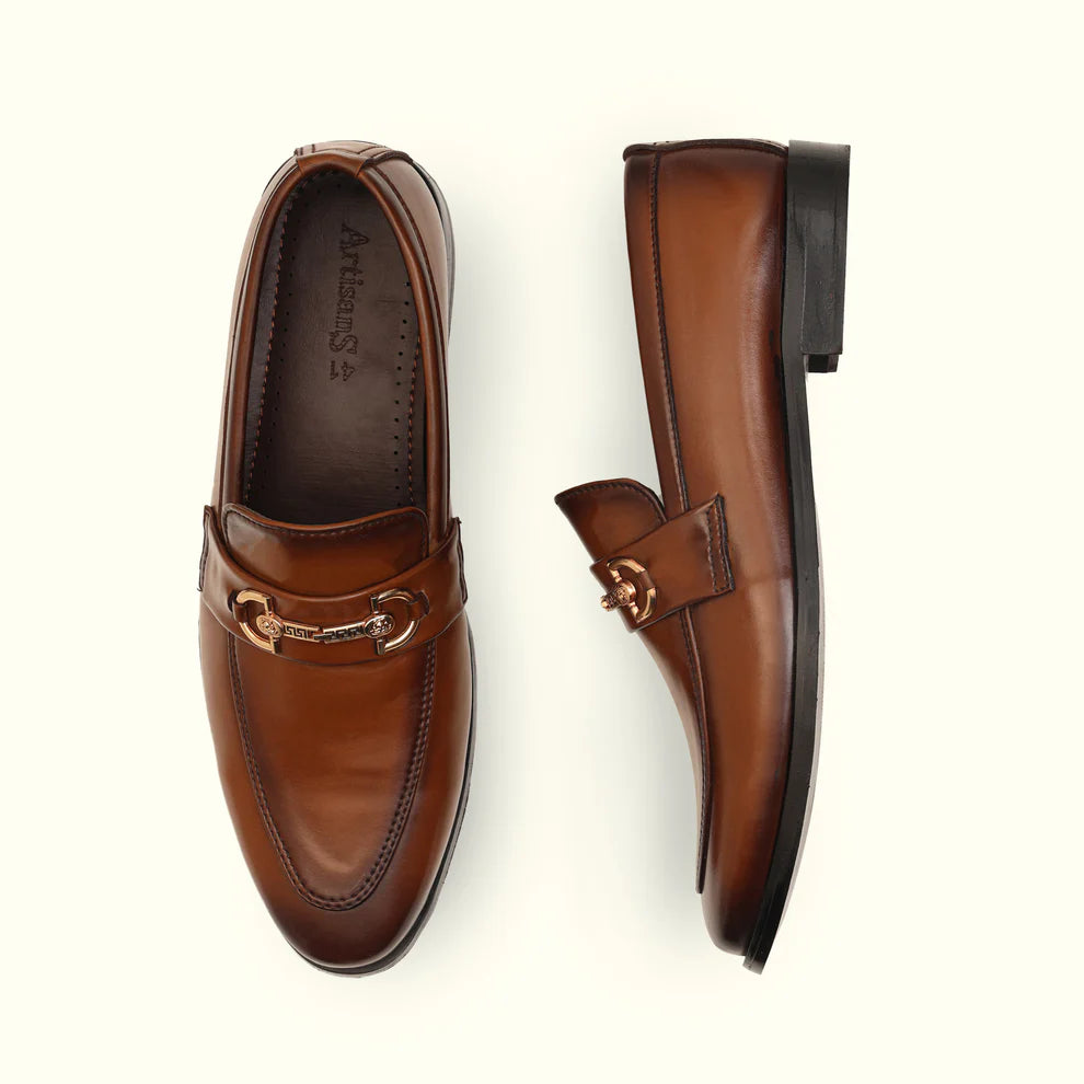 Handmade Semi Formal Relaxed Leather Shoes - 25016