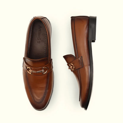 Handmade Semi Formal Relaxed Leather Shoes - 25016
