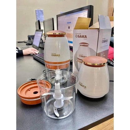 4-in-1 Electric Food Processor – Handheld Meat Mincer, Chopper, Blender & Grinder | Fast & Multifunctional Kitchen Tool