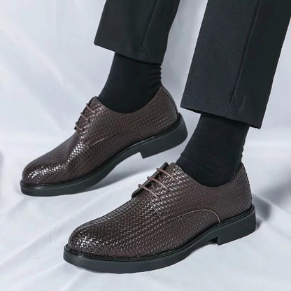 Handmade Oxford Leather Shoes - 11003 CBA