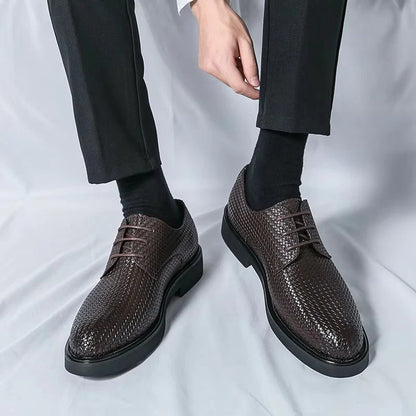 Handmade Oxford Leather Shoes - 11003 CBA