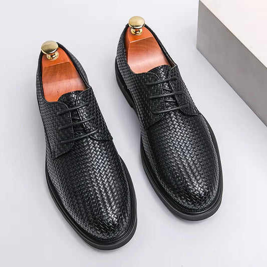 Handmade Oxford Leather Shoes - 11003 CBA