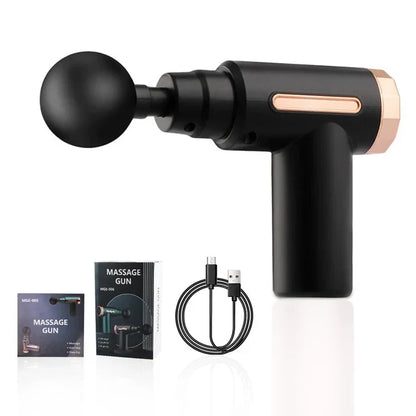 Portable Deep Tissue Massage Gun – Adjustable Speeds | Lightweight & Quiet Muscle Relief