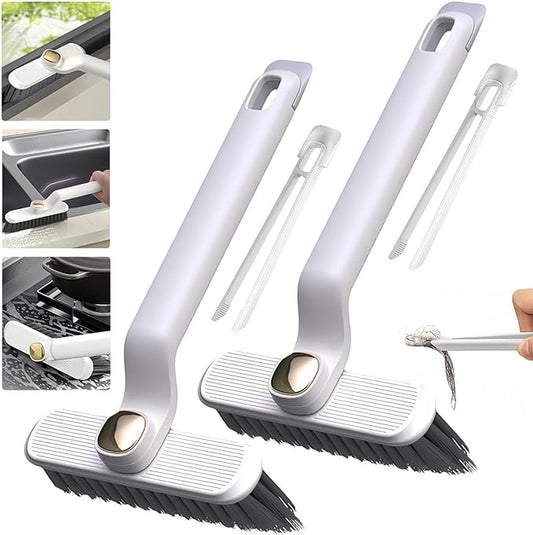 360° Rotating Crevice Cleaning Brush – Multi-Function Deep Cleaner for Hard-to-Reach Gaps | Home, Kitchen & Bathroom Use