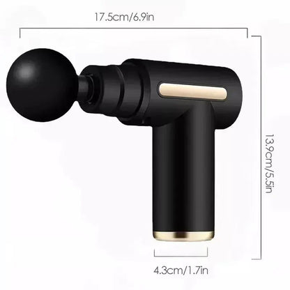 Portable Deep Tissue Massage Gun – Adjustable Speeds | Lightweight & Quiet Muscle Relief